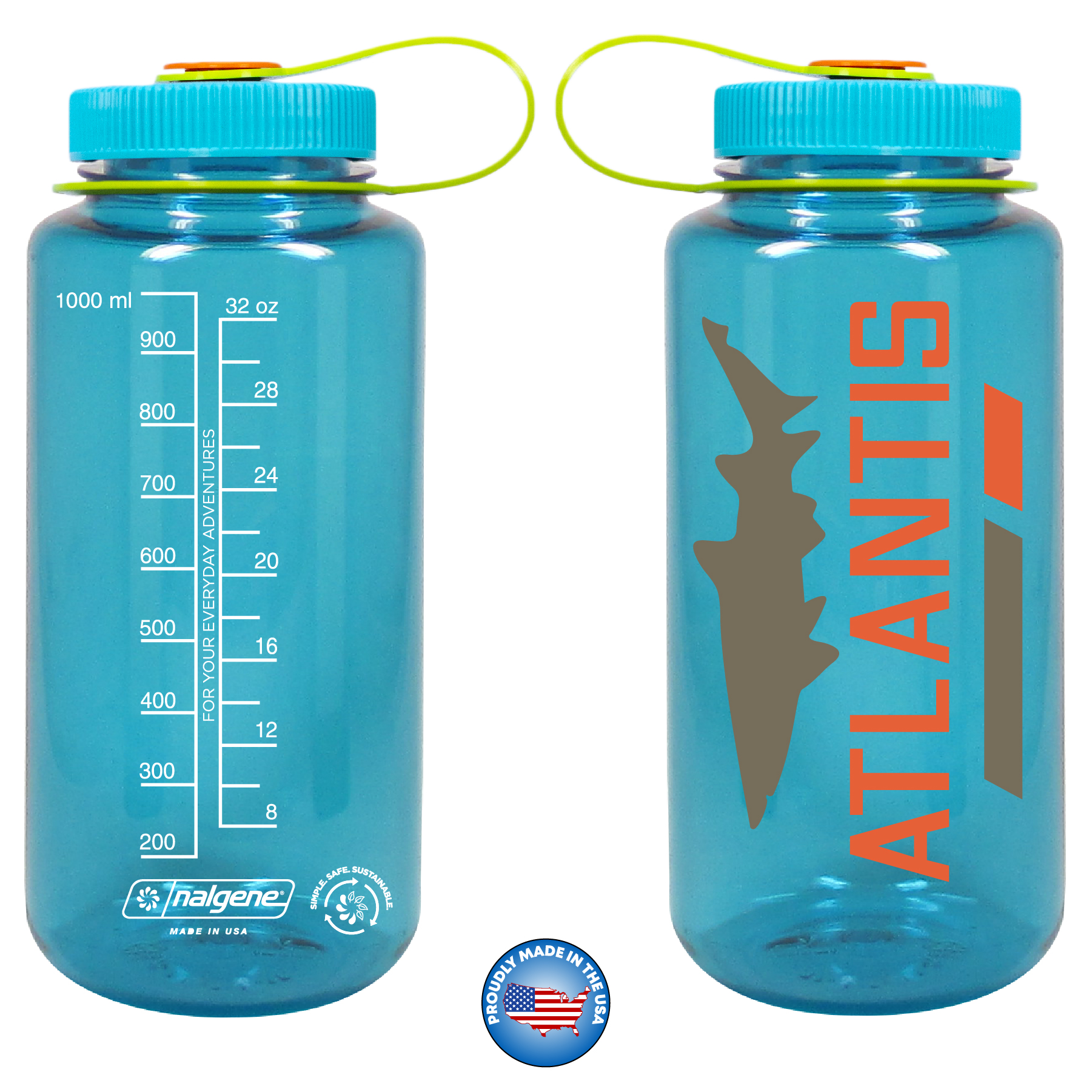 Nordic Promos. TC701 | 32oz Wide Mouth True Colors Nalgene Sustain Bottle