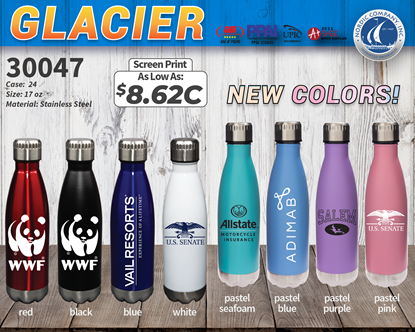 Picture of Glacier Bottle New Colors