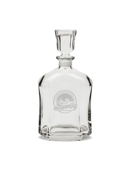 Picture of DE33 | Deep Etched 23.75oz Whisky Decanter
