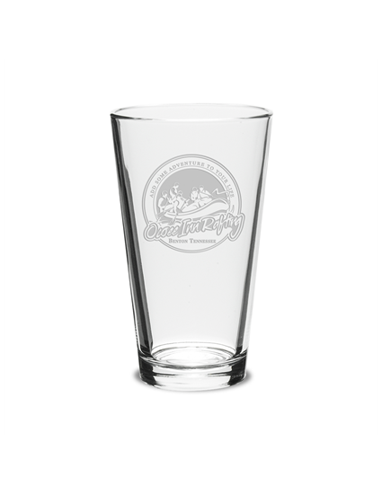 Picture of DE39 | Deep Etched 16oz Mixer Glass